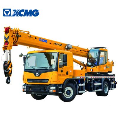 China TRUCK CRANE XCMG Official XCT12L4 Service Truck Crane 12ton Hydraulic Arm Crane For Trucks for sale