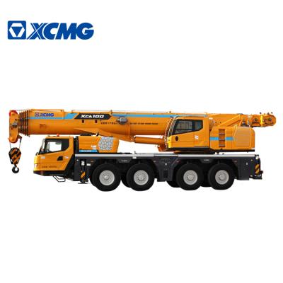 China TRUCK CRANE XCMG Official XCA100 100 Ton Mobile All Terrain Truck Crane for sale