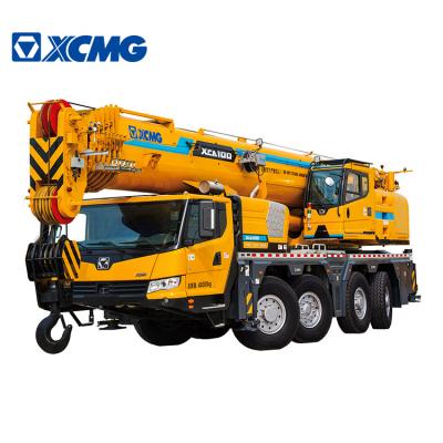 China TRUCK CRANE XCMG Official Manufacturer XCA100 All Terrain Crane 100 Ton for sale