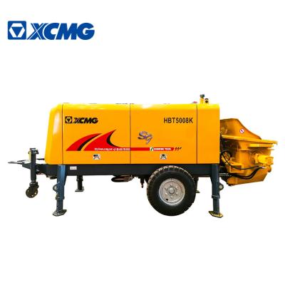 China XCMG Factory Official New Small Portable Trailer Mounted Concrete Pumps HBT5008K For Sale for sale