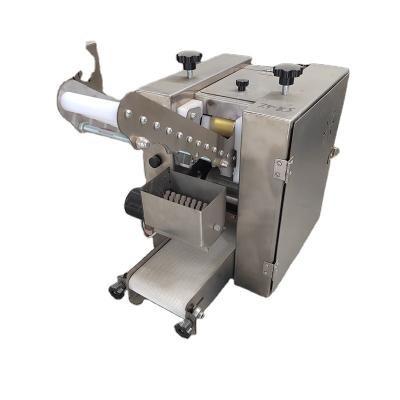 China food & Beverage Factory Small Round Square Gyoza Empanada Skin Making Dumpling Dough Wrapping Machine for sale