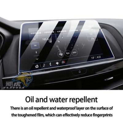 China Car navigation film touch screen car display navigation screen protector CLA HD clear tempered glass screen protector film for Cadillac 2022 CT5 for sale