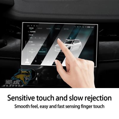 China Car Navigation Screen Tempered Film Car GPS Navigation For Lynk 2021 & Co 09 Screen Protector 9H Hardness Tempered Screen Protector for sale