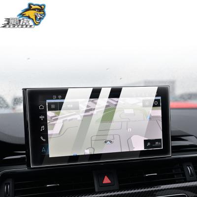 China Car Navigation Screen Tempered Film 2.0D Touch Screen Car Display Navigation Screen Protector For AUDI RS4 HD Clear Tempered Glass Film 2021 for sale