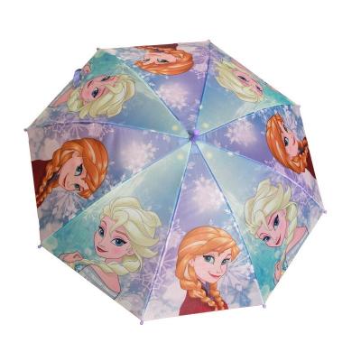 China All in 1 Wholesale personalized cartoon pattern Elsa  kids umbrella with whistle frozen for sale