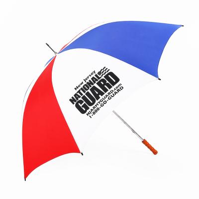 China 30 inch straight umbrella New 3 color splicing sunshade umbrella large sunny rain dual 30 inch straight umbrella manufacturer direct umbrella wholesale for sale