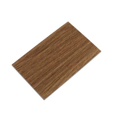 China Contemporary Aluminum Composite Panel Decorative Wood / Marble Texture ACP Sheet for sale