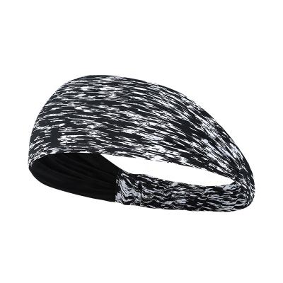 China Custom 88% QINGLONGLIN Nylon Yoga Headband For Women And Men Cooling Down Sports Fashion Headwear Running Cycling for sale