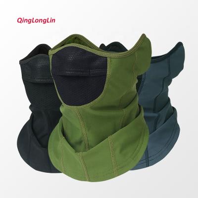 China QingLongLin Multifunctional Breathable Cycling Face Mask Mesh Neck Gaiter Fleece Windproof Cycling Face Masks for sale