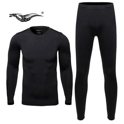 China Wholesale Custom Men's Sport Suit Wear High Quality Fleece Comfortable Cycling Thermal Underwear Windproof from QINGLONGLIN for sale