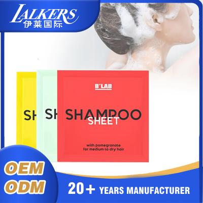 China Home Use Hair Conditioner Sheets Eco Friendly Easy To Store Customizable for sale