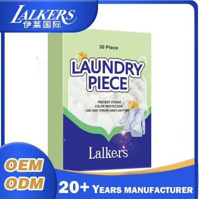 China Eco Friendly Disposable Laundry Sheets For Deep Cleaning Of Stubborn Stains for sale