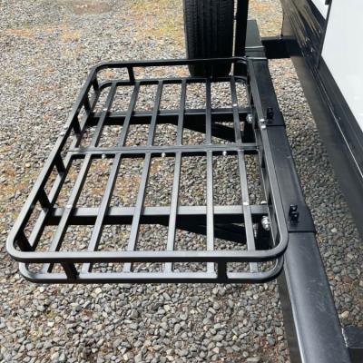 China Easy Installation Custom Load Capacity / High Load Capacity Wholesale Price Lightweight Foldable Black Alloy Steel Cargo Carrier Good for sale