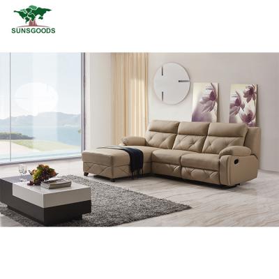 China (Size)Wholesale Living Room Adjustable Sofa Corner, Cheap Fabric L Shaped Corner Sofa Dubai for sale