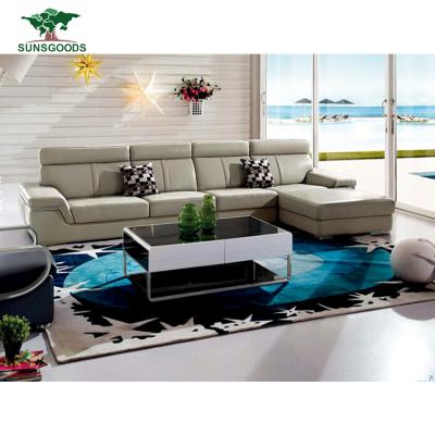 China Foldable High Quality Full Grain Leather Sofa , Hotel Furniture Leather Sofa for sale