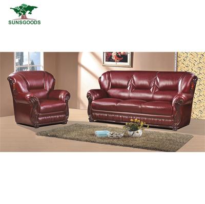 China (Size) Best Selling Modern Style Adjustable Leather Sofa, Home Center Modern Leather Sofa Wholesale for sale