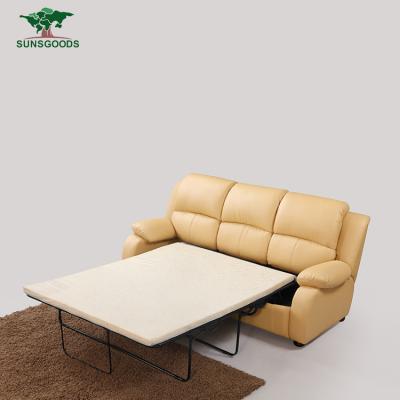 China Wholesale Modern Genuine Leather Sofa Bed, Universal Sofa Beds Adjustable (Size) Factory Beds For Sofa Cover for sale