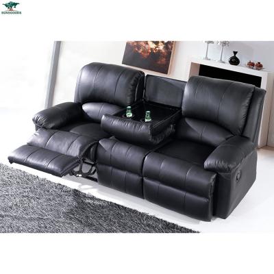 China Extendable American style multi-function recliner sofa set with work out table multi function sofa furniture design new design set for sale