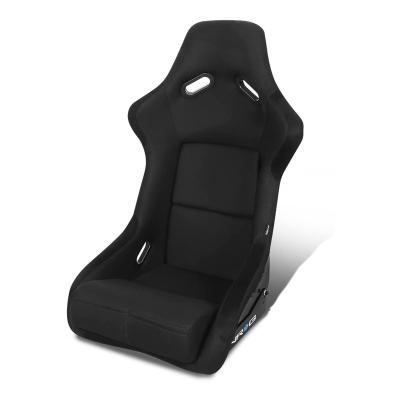 China Deluxe Fiberglass Bucket Side Style Racing Seat w/Adjustable Rack Made Of High Quality Fiberglass Reinforced Material for sale