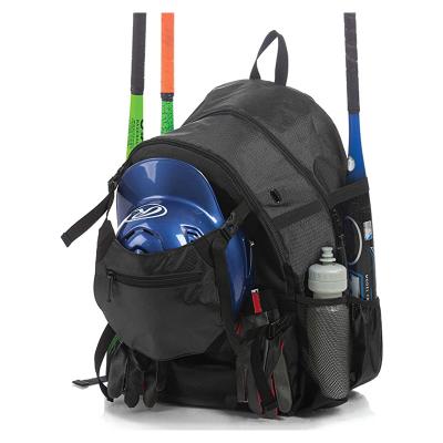 China Waterproof Advantage Baseball Bag with External Helmet Rack for Softball, T-Ball and Softball Equipment and Gear for Youth and Adults for sale