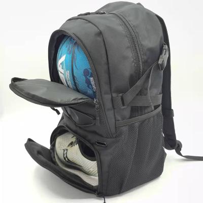 China Factory Waterproof Basketball Volleyball Football Backpack Bag With Shoe Compartment 2022 Sports Bag For Gym Football for sale