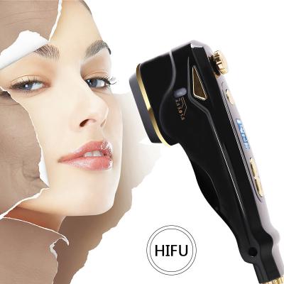 China Skin Tightening Mini Ultrasonic HIFU RF Anti Aging Skin Lifting Facial Care Machine Home Use Focused Ultrasound Skin Rejuvenation Wrinkle Device for sale