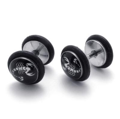 China Fashion High Quality Tagor Jewelry Stainless Steel Earring Studs Earrings PPE008 for sale