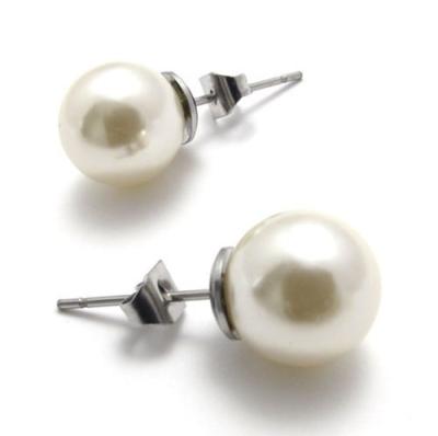 China Fashion High Quality Tagor Jewelry Stainless Steel Earring Studs Earrings PPE016 for sale