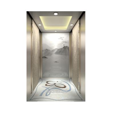 China Modern Design Villa Modern Home Elevator Luxurious Glass Two Person Elevator 200kg/300kg/300kg Small Passenger for sale