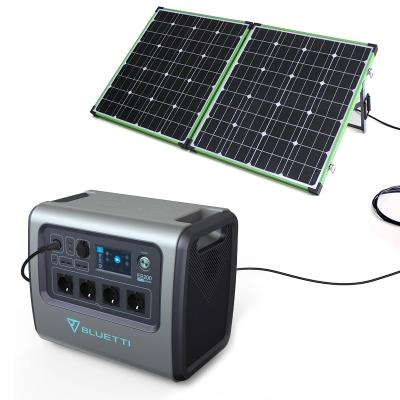 China Home Rechargeable Solar Pack Generator Off-Grid Lithium Battery Portable Power Supply for sale