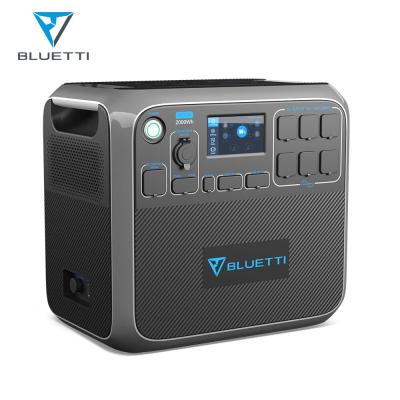 China Bluetti AC200P 2000wh Lifepo4 Battery Storage Energy System Wireless Electric Power Charging Backup Station for sale