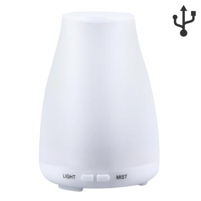 China Essential Oil White Cool Air Mist Home Household 5V USB Auto Shut-off Ultrasonic Humidifier for sale