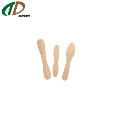 China Sustainable Sterile Bulk Wooden Food Grade Ice Cream Wooden Spoon for sale