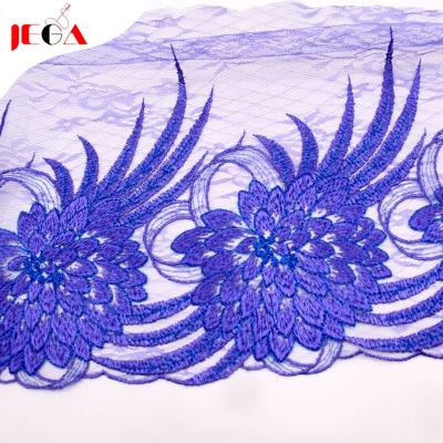 China 2019 Newest Sustainable Eyelash Embroidery Women African Underwear Lace Material for sale