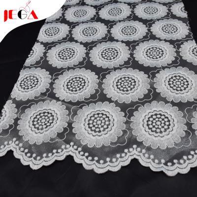 China 2020 viable wholesale organza dress lace fabric for lady dress for sale