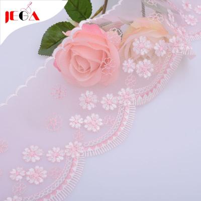 China Who respects the environment; Manufacturer Professional Embroidery Fashion Lace Decorative Lace Trim for sale