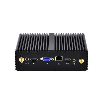 China Kansung Mini PC K190N DC 12V HD Video HTPC Home Media Player PC 10W X86 Win Fanless OS Linux Ubuntu Debian OEM/ODM Mini NO for sale