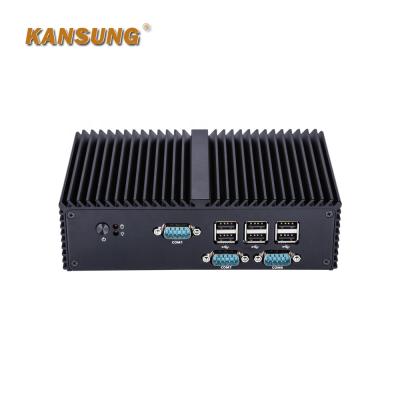 China For Kansung K190X Business Mini PC With Serial-Parallel Quad Serial-Parallel Dual Left Core LAN OEM Mini Computer for sale