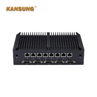 China For Lake R 3867U i3 8130U i5 8250U i7 8550U Support AES-NI Fanless Firewall 8th LAN 8th PC 6 RS232 Intel Core Kaby Mini Industrial PC for sale