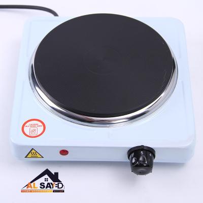 China Factory Price Household Adjustable Table 1000W Electric Boilers Stove Single Hot Plate With One Burner Tube for sale