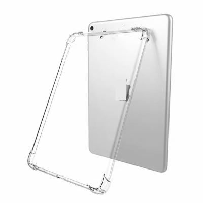 China Silicon For Apple iPad Air 2 9.7 Inch Clear Bumper Case TPU Transparent Soft Back Tablet Shockproof Cover for sale