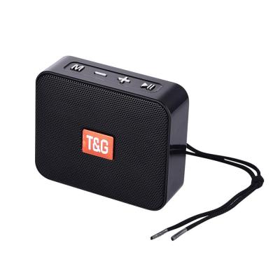 China TG166 Mini Portable Speaker Small Wireless Speaker Support USB TF Card FM Radio Plastic Caixa for sale