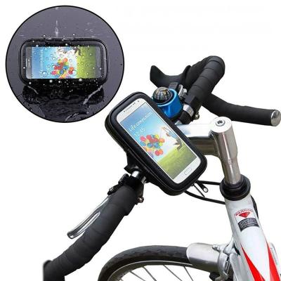 China Waterproof Bicycle Bike Bicycle Phone Holder Mount Bracket Adjustable Holder Bag FOR Mobile Phone for sale