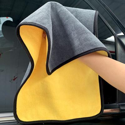 China Super Absorbent Car Wash Cleaning Towel Cleaning Large Best Microfiber Shammy Towel For Cars Detailing Towels for sale