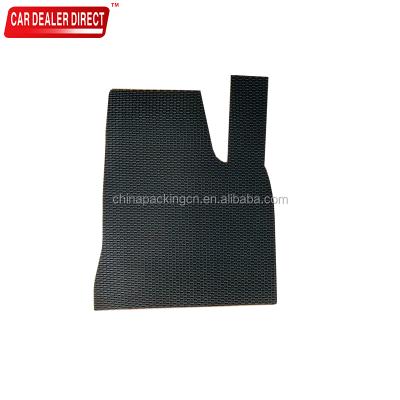 China 4 Piece Universal Aluminum Black Luxury Rubber Mats Front And Rear Car Floor Mats for sale