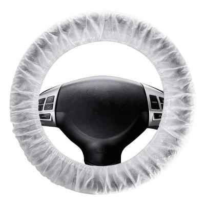 China Luxury Car Wheel Cover Nonwoven Car Steering Wheel Cover for sale