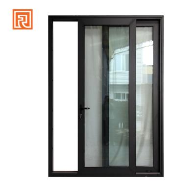 China Sliding Break Sliding Aluminum Thermal Soundproof Aluminum Bay Window for sale