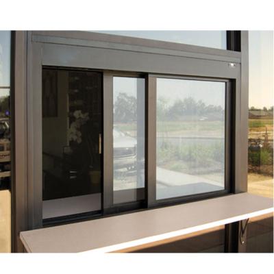 China Contemporary Factory Directly Manufacture Great Quality Products Soundproof Australian Standard Double Glazed RV Aluminum Sliding Windows for sale