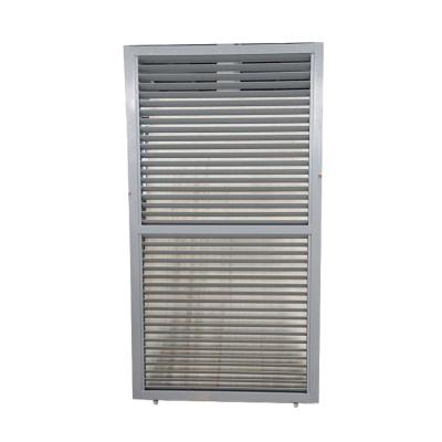 China Environmentally Friendly Commercial House Fixed Aluminum Louver Window With 10 Years Warranty for sale