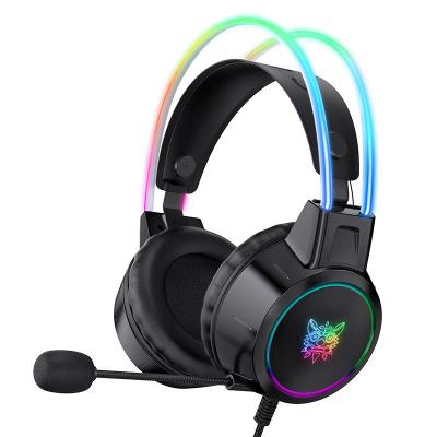 China X15 Pro Earphone Gaming Headset RGB Show Wired Multicolor Gamer With MIC For Professional Gamers for sale